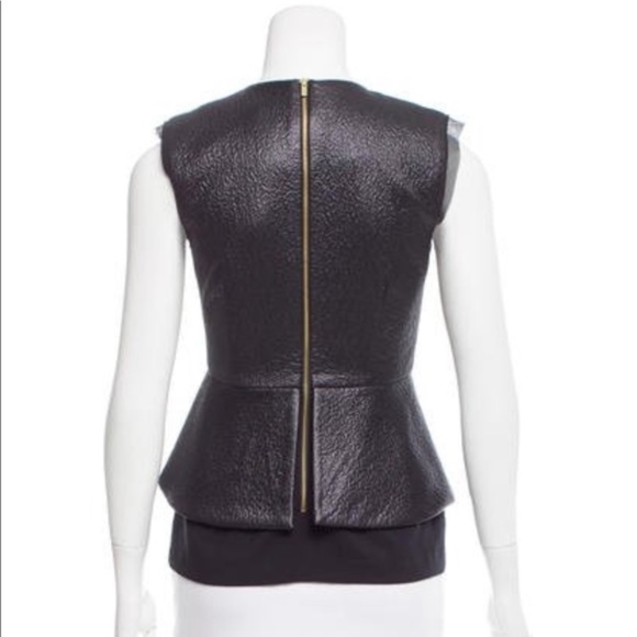 DVF Delian Peplum Top (US 0) - Picture 5 of 5